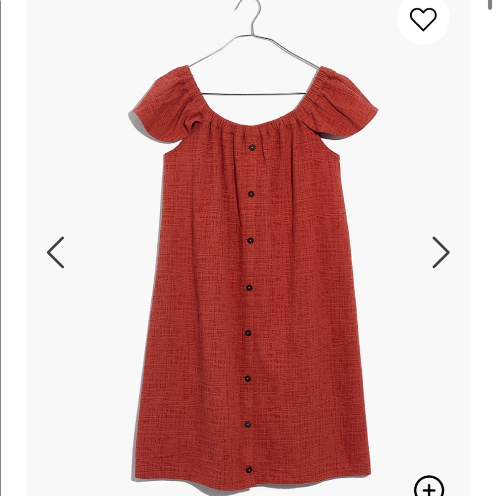 Madewell Off the Shoulder dress